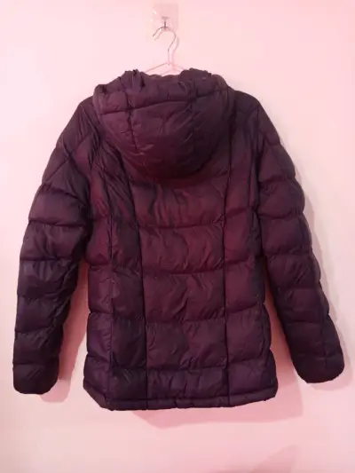 Parka Acolchada Polemic Mujer Morada Con Gorro - miniatura 4