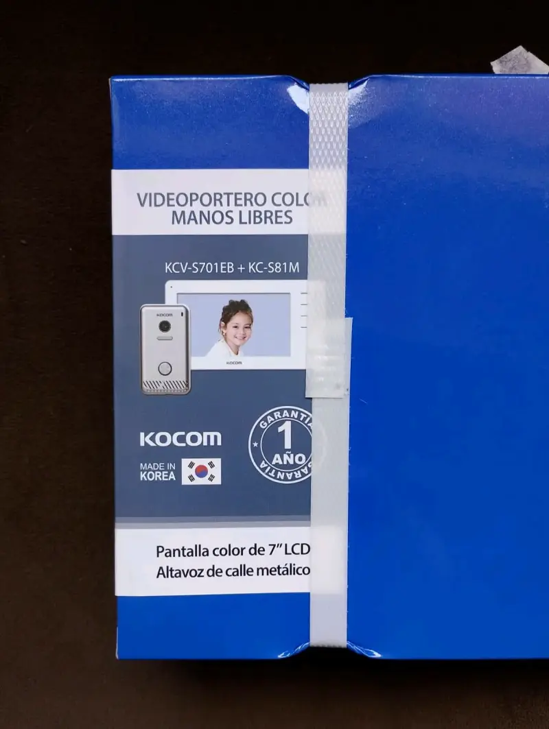 Videportero Kocom 7'' manos libres con altavoz - 3