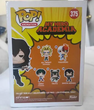 Figura Funko Pop Shota Aizawa My Hero Academia - miniatura 2