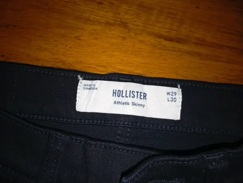 Jeans negros Hollister Athletic Skinny - 3