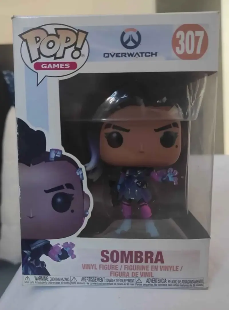 Figura Funko Pop Sombra Overwatch - 1