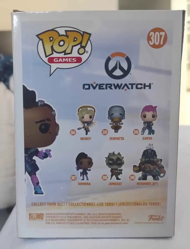 Figura Funko Pop Sombra Overwatch - 2