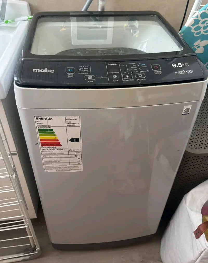 Lavadora Mabe 9,5 kg