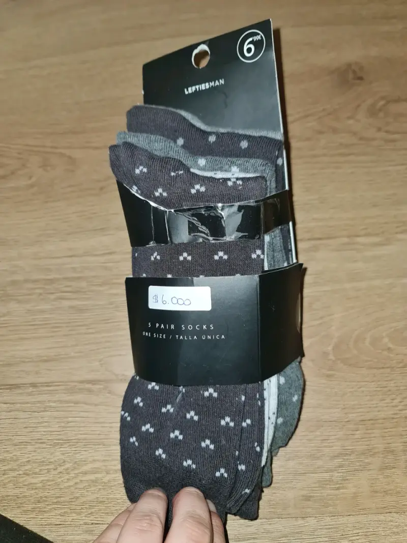 Pack de calcetines de algodón para hombre - 5