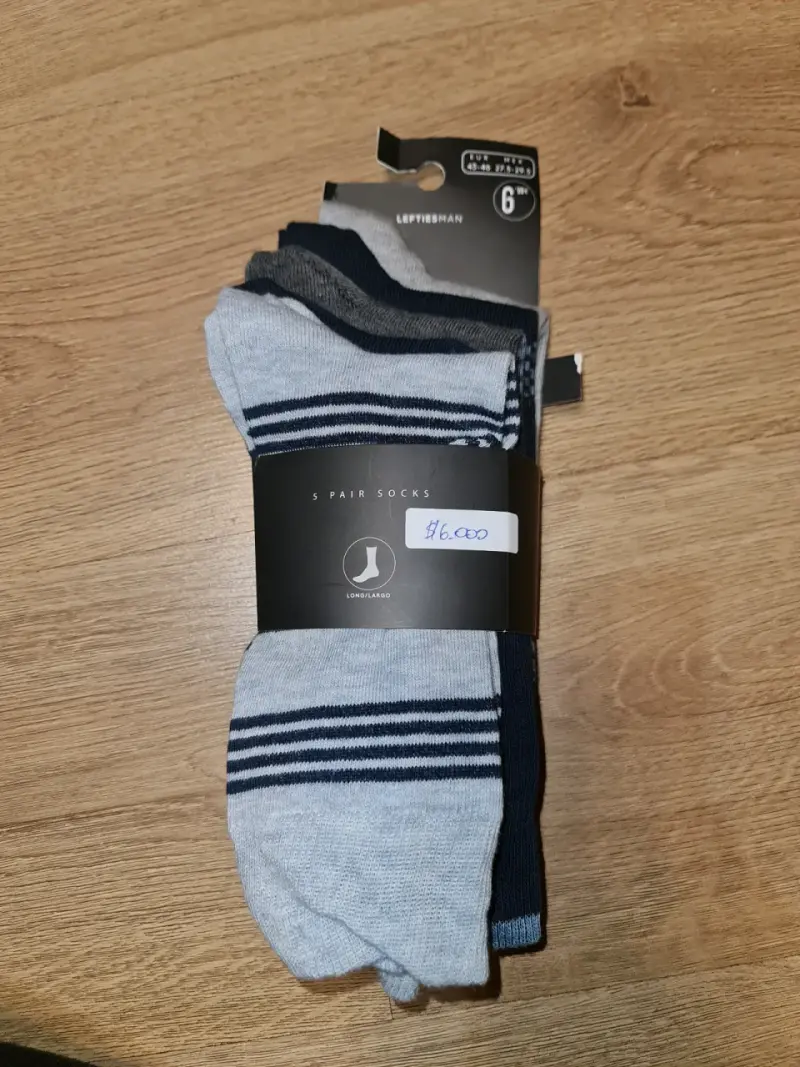 Pack de calcetines de algodón para hombre - 6