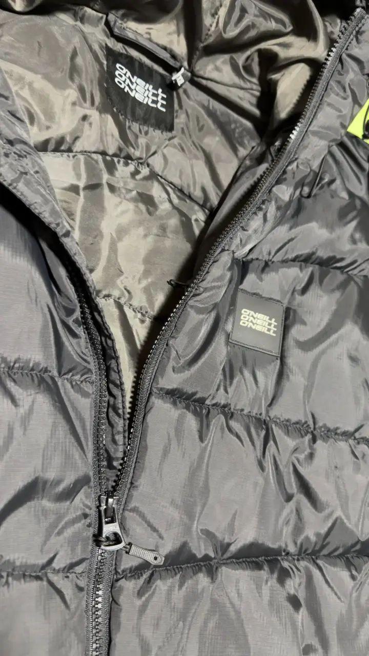 Chaqueta acolchada negra O'Neill para hombre - 3