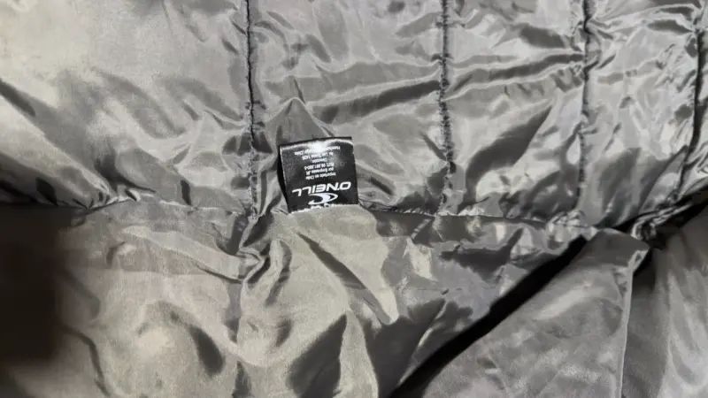 Chaqueta acolchada negra O'Neill para hombre - 5