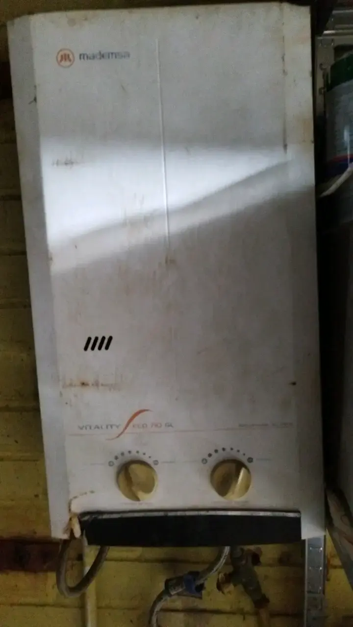 Calefón a gas Mademsa Vitality usado - 1