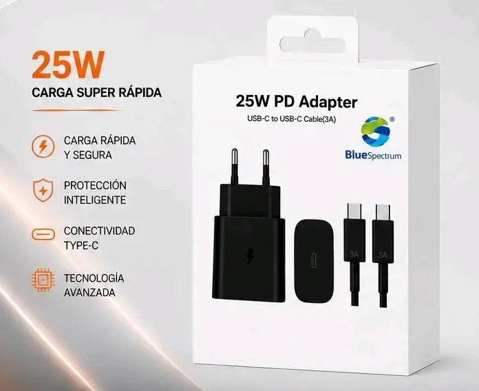 Carga super Rápida 25W BlueSpectrum - 1