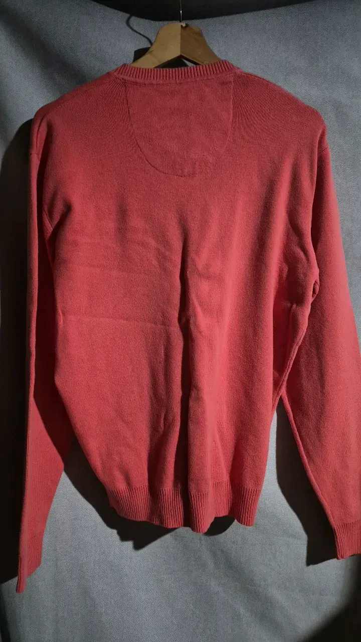 Suéter rojo University Club para hombre - 3