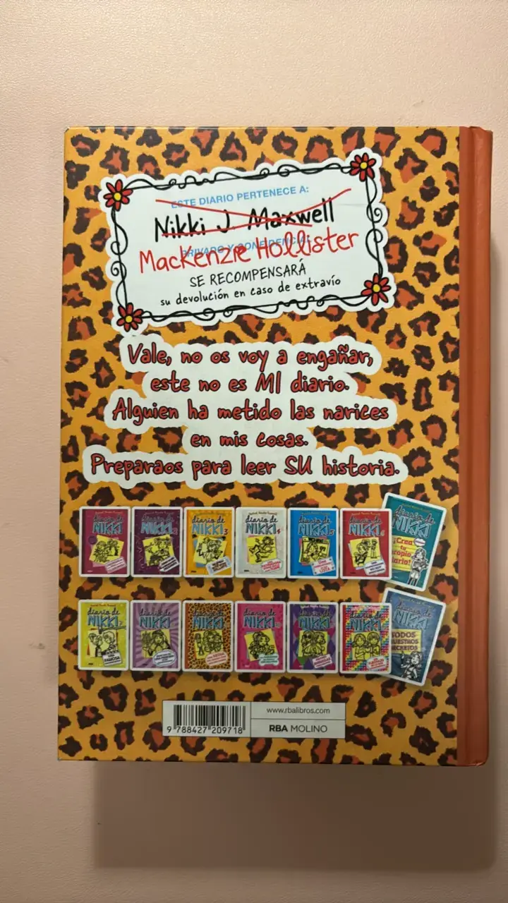 Libro Diario de Nikki 9 - 2