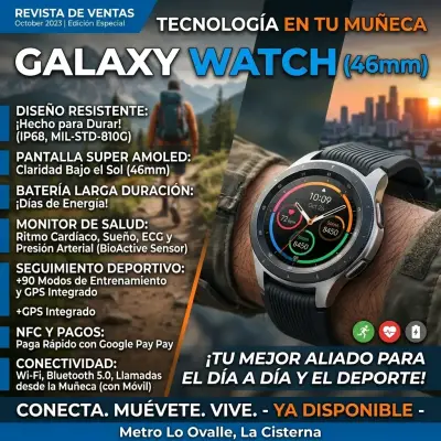 Reloj Samsung inteligente Galaxy Watch 46mm - miniatura 1
