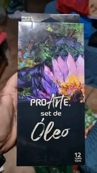 Set de Óleo ProArte 12 Tubos 12ml - miniatura 1