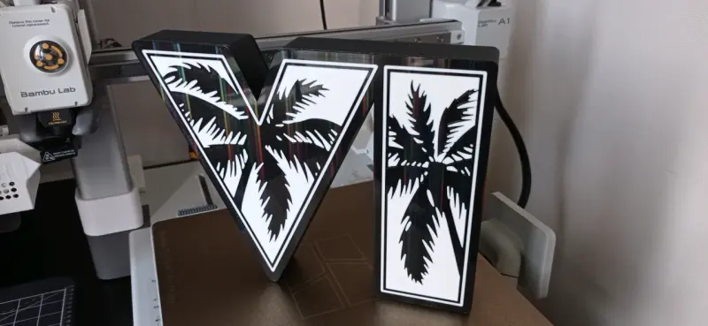 Caja de Luz LED de Grand Theft Auto VI (GTA VI) - 2