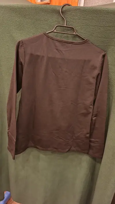 Polera manga larga marrón Gabriela Lee - miniatura 2