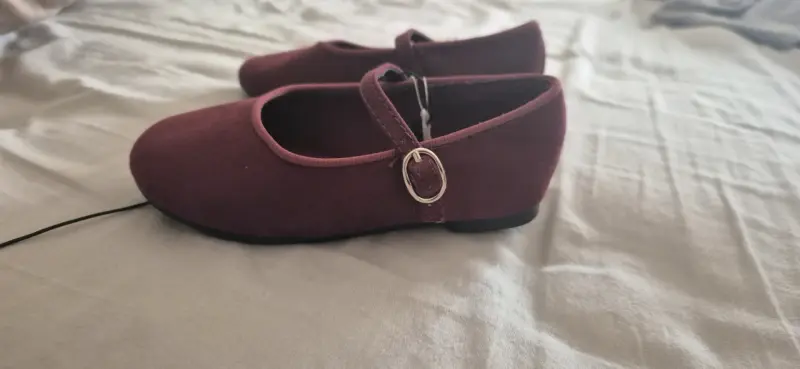 Zapatos de niña burdeos Sfera talla 24 - 2