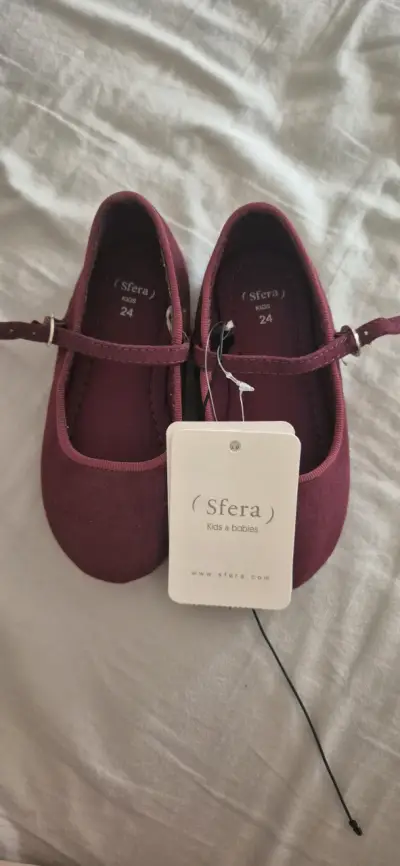 Zapatos de niña burdeos Sfera talla 24 - miniatura 6