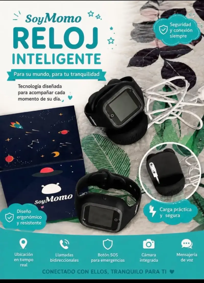 Reloj inteligente SoyMomo para niños con GPS y SOS - 2