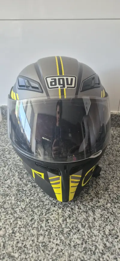 Casco de moto AGV con intercomunicador - miniatura 3