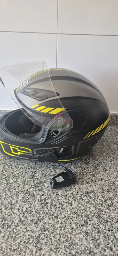 Casco de moto AGV con intercomunicador - miniatura 4