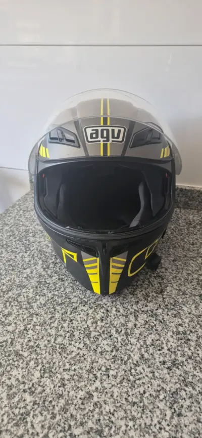 Casco de moto AGV con intercomunicador - miniatura 5