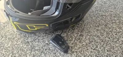 Casco de moto AGV con intercomunicador - miniatura 6