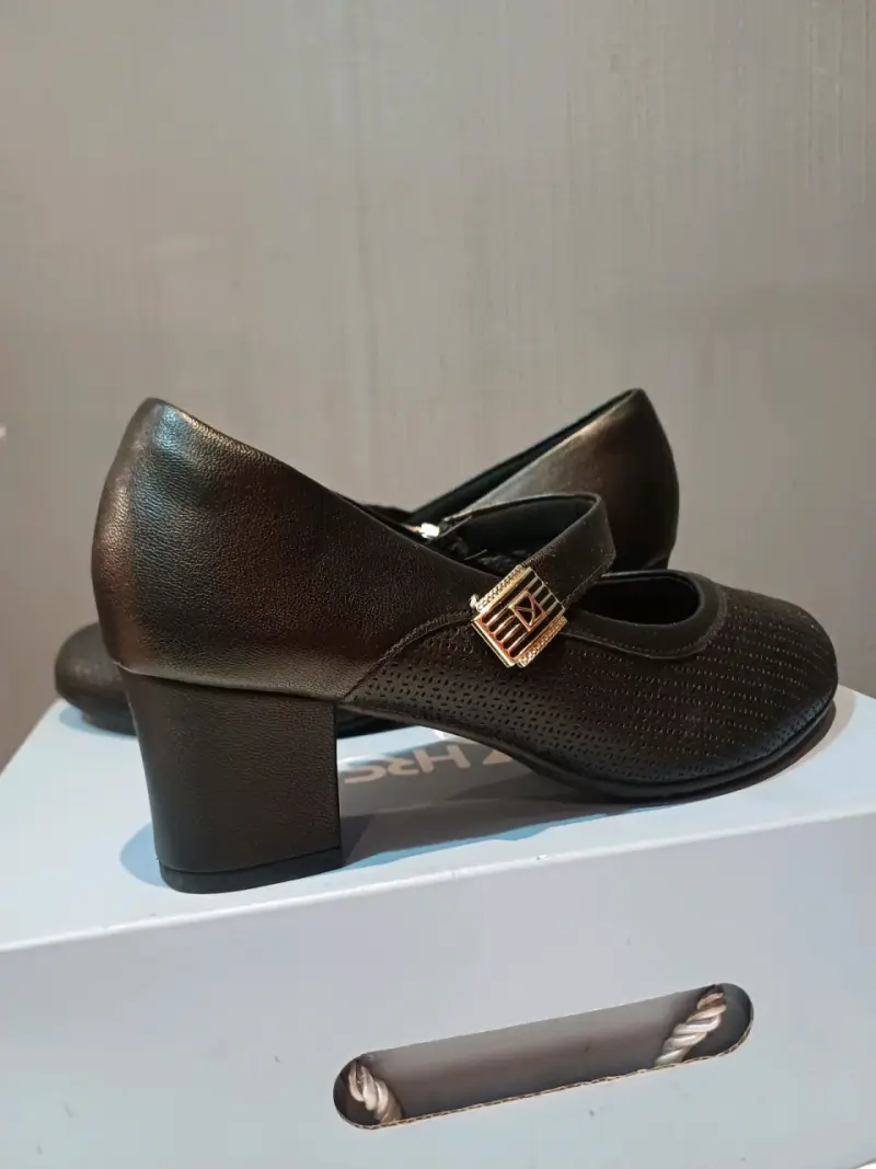 Zapatos de tacón bajo negros Piccadilly - 2