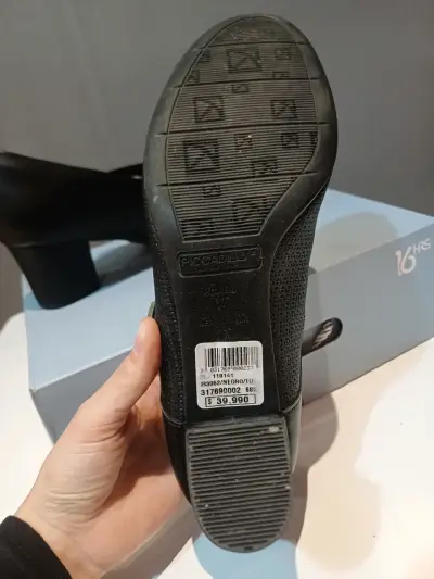 Zapatos de tacón bajo negros Piccadilly - miniatura 3