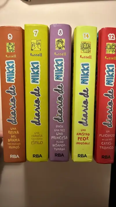 Libros Diario de Nikki 7, 8, 9, 12 y 14 - miniatura 1