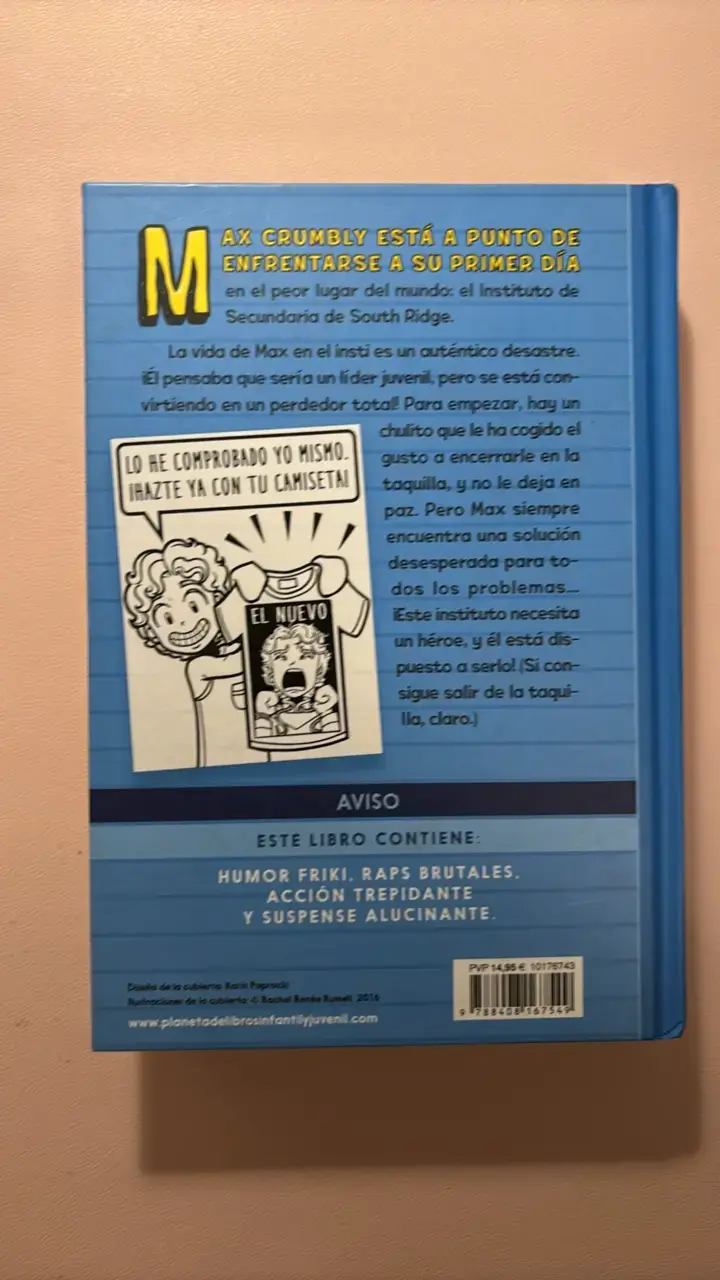 Libro del Desastroso Max Crumbly - 2