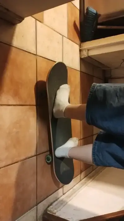 Skateboard Oxelo con diseño de lobo - miniatura 3