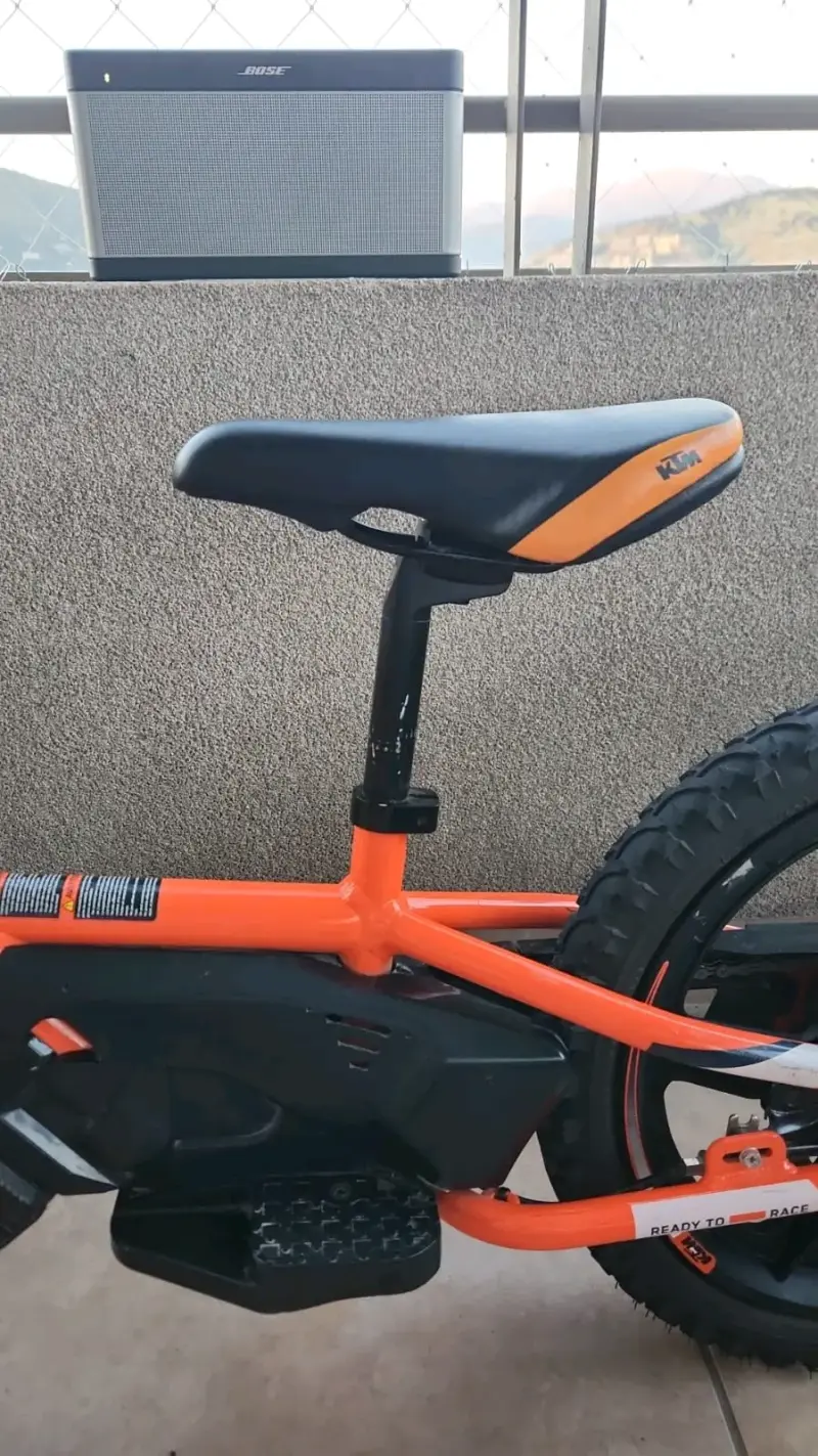 Bicicleta eléctrica para niños KTM naranja - 1