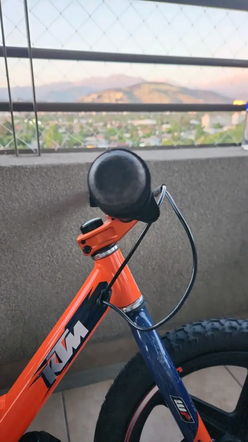 Bicicleta eléctrica para niños KTM naranja - 4