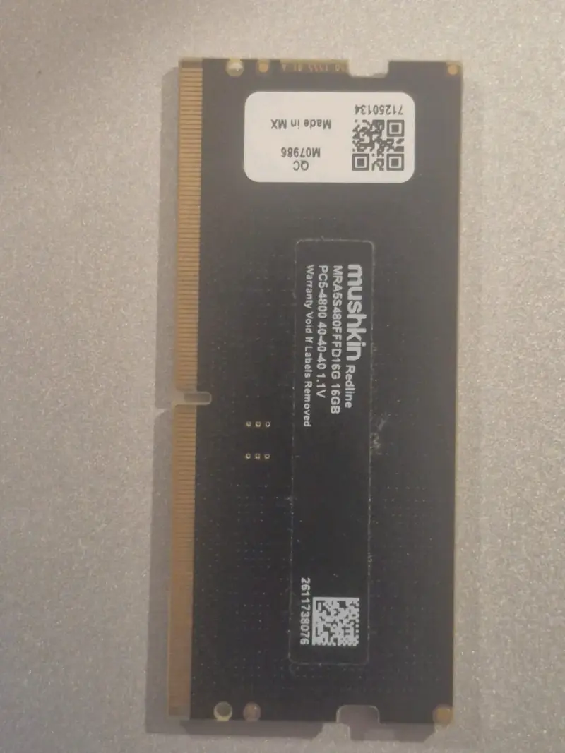 Memoria RAM Mushkin Redline 16GB DDR5 - 5