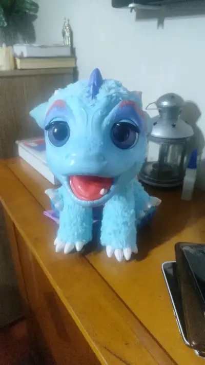 Dragón de juguete interactivo azul - miniatura 1