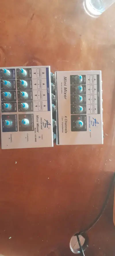 2 Mini mezclador de audio American Sound 8 y 4 cna - miniatura 1