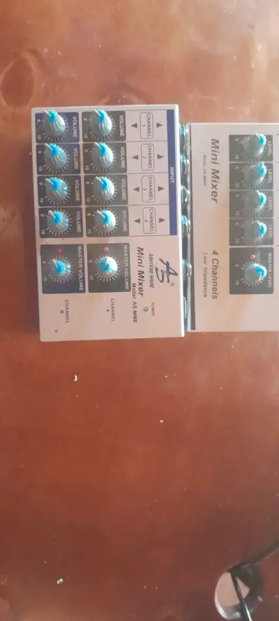 2 Mini mezclador de audio American Sound 8 y 4 cna - miniatura 2