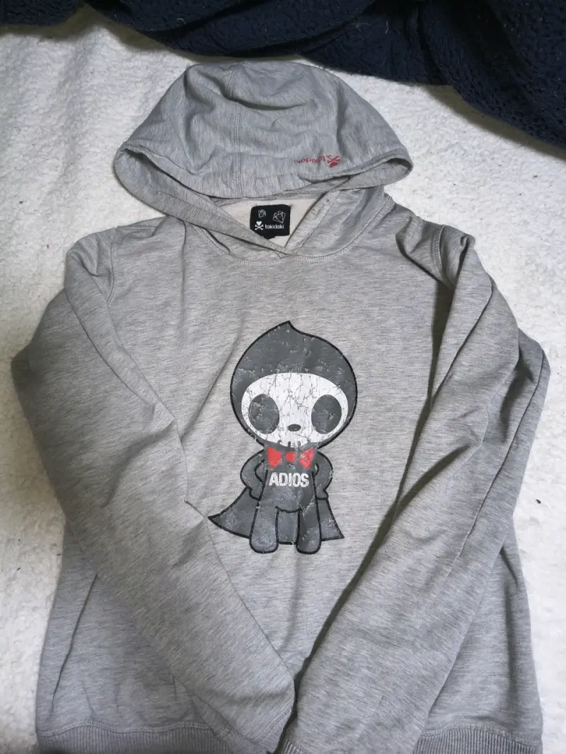 Polerón con capucha gris Tokidoki - 1