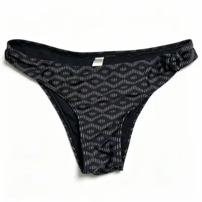 Bikini BBZ negro con diseño geométrico - miniatura 3