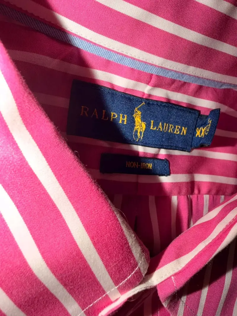 Camisa Ralph Lauren a rayas rojas para hombre - 2