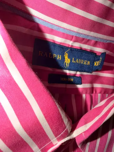 Camisa Ralph Lauren a rayas rojas para hombre - miniatura 2