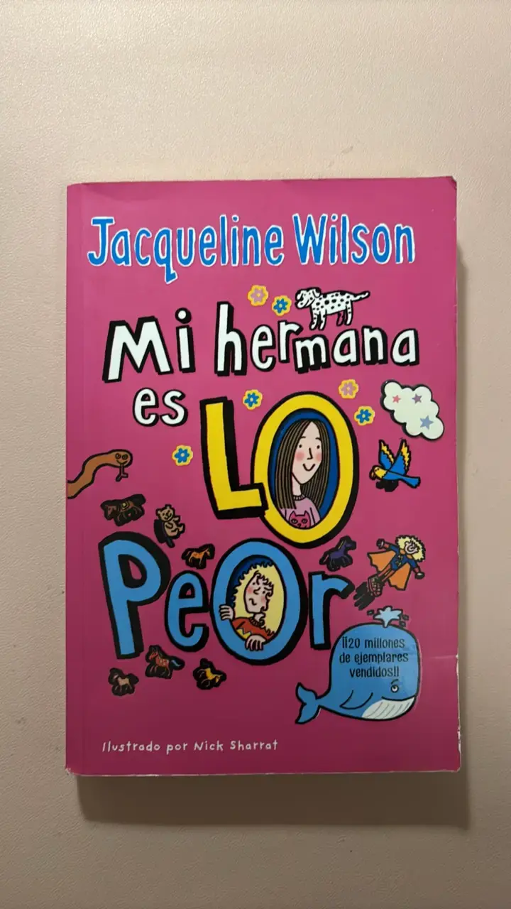 Libro Mi Hermana Es Lo Peor de Jacqueline Wilson - 1