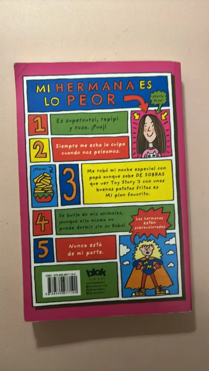 Libro Mi Hermana Es Lo Peor de Jacqueline Wilson - 2