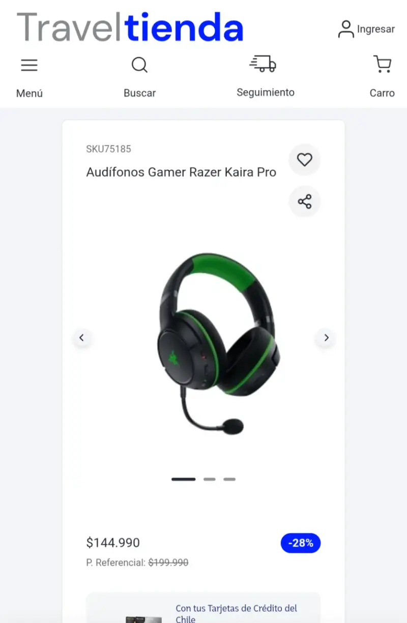 Audífonos razer Kaira pro (Xbox/PC) - 5