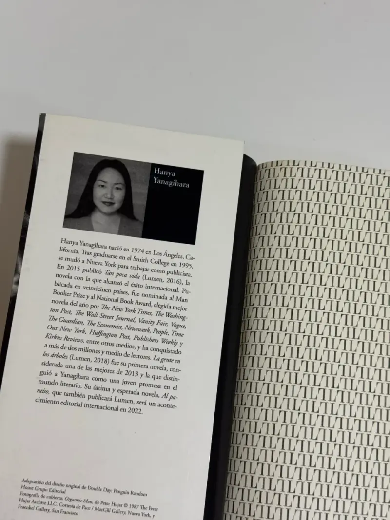 Libro 'Tan Poca Vida' de Hanya Yanagihara - 3
