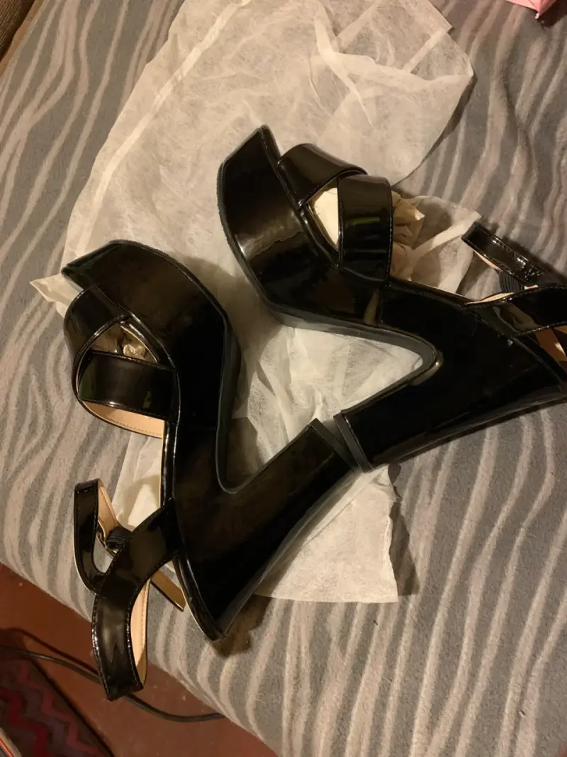 Tacones negros talla 37.5/38 - 2