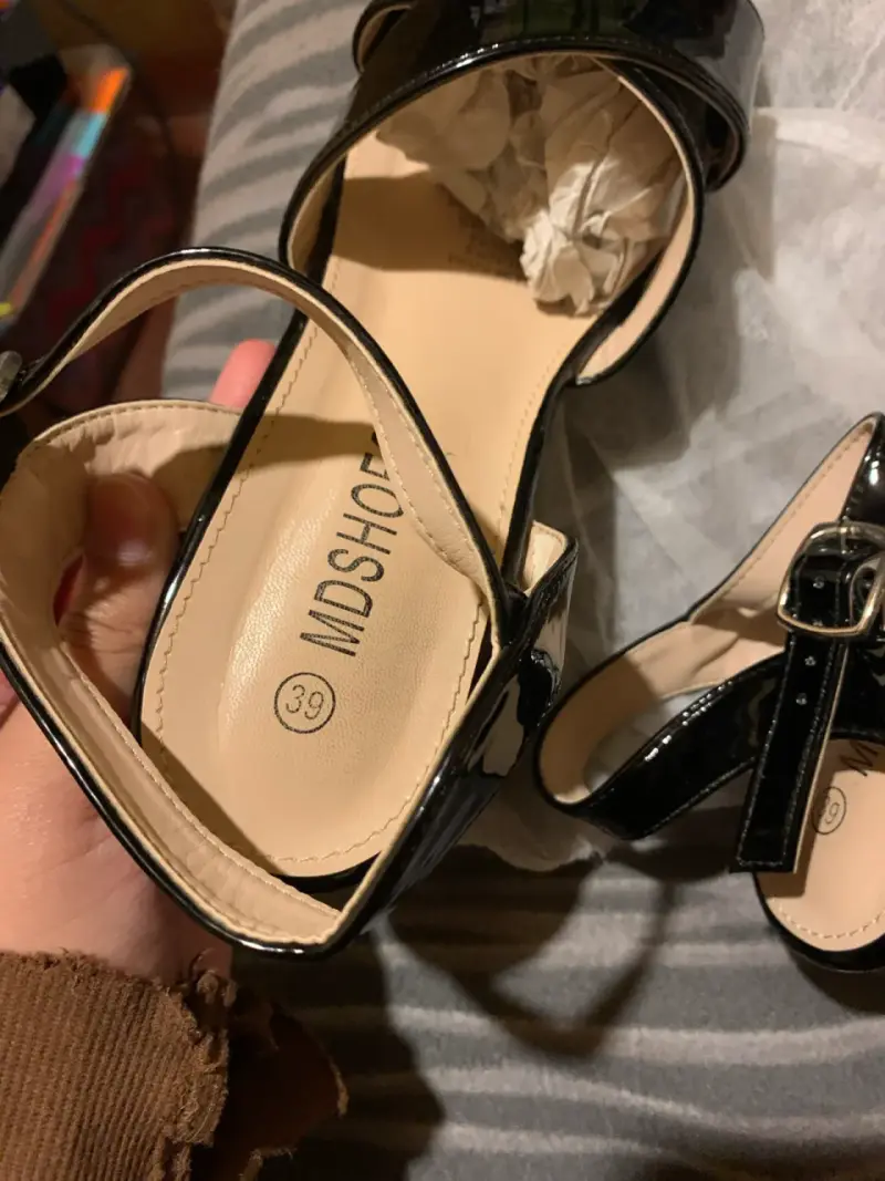Tacones negros talla 37.5/38 - 3