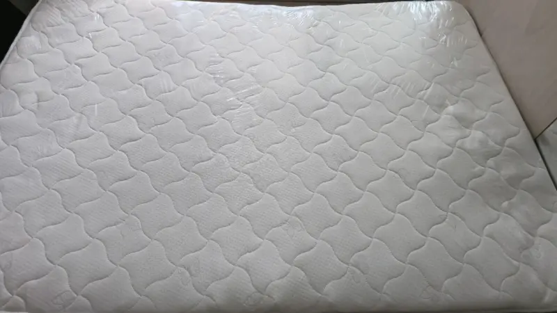 Sofá cama gris con colchón plegable - 4