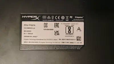 Teclado mecánico HyperX Alloy Origins RGB - miniatura 4