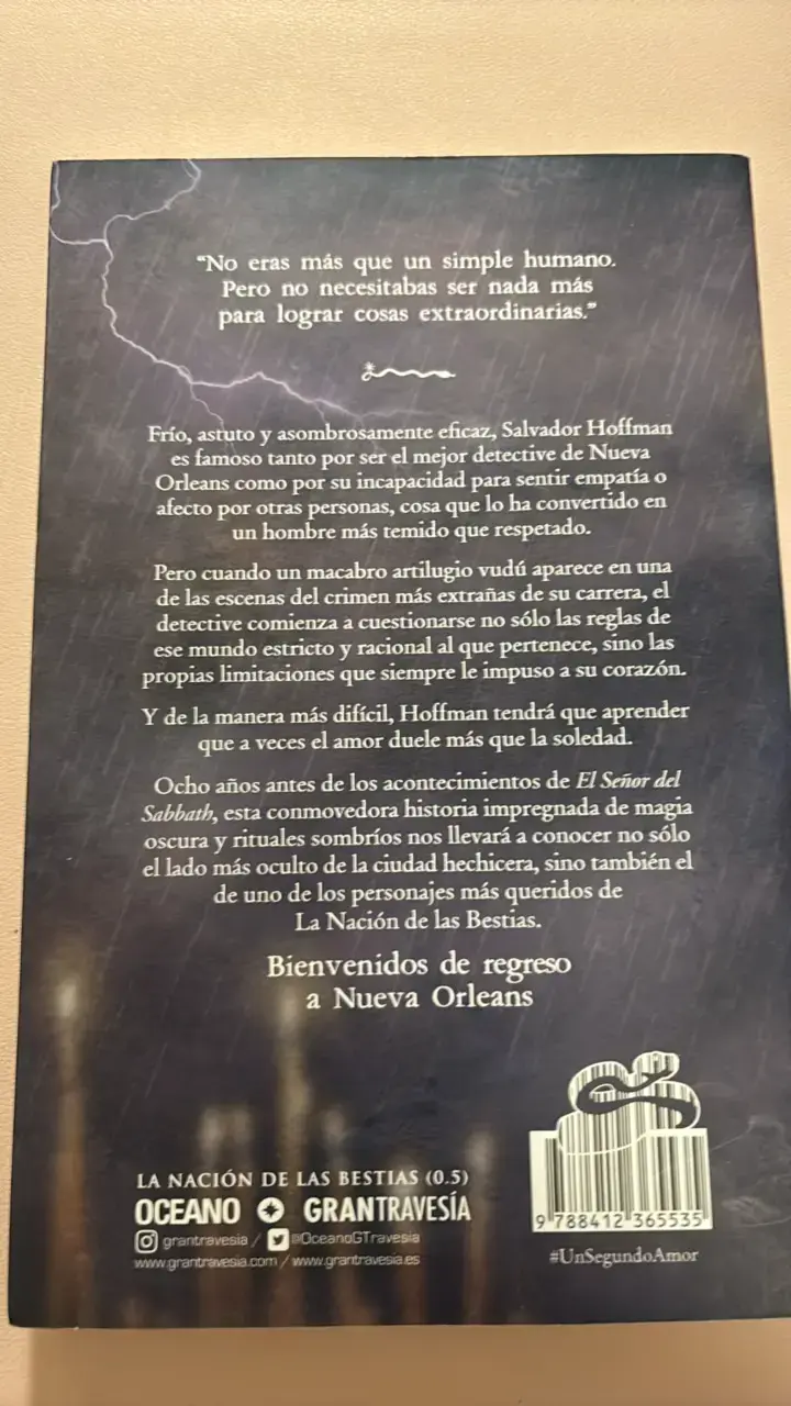 Libro La Nación de las Bestias Un Segundo Amor - 2